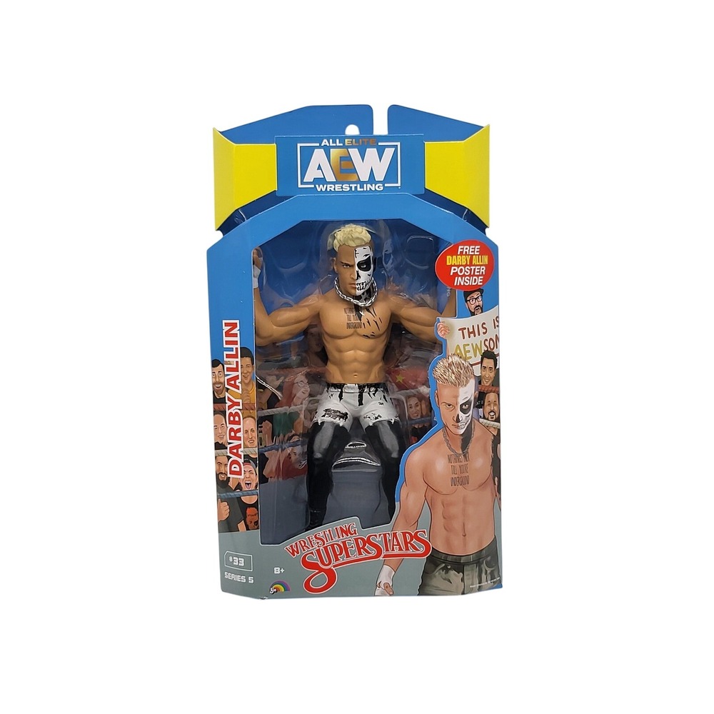 AEW All Elite Wrestling Darby Allin‎ Wrestling Superstars Action Figure
